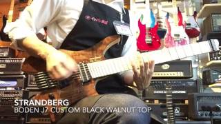 Video thumbnail for Strandberg Boden J7 Custom Series 弾き比べ！【石橋楽器新宿店】 by 1484tv イシバシ楽器公式