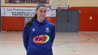 <p><strong>Ester Somaza</strong><br />    Jugadora del KH7 BM Granollers<br /> </p>