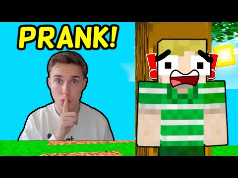 SJOVE PRANKS PÅ EMIL!! - Dansk Minecraft