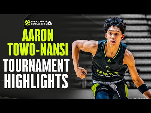 Aaron Towo-Nansi TEAM highlights  | Adidas NextGen Euroleague - Belgrade Qualifier 2024-25