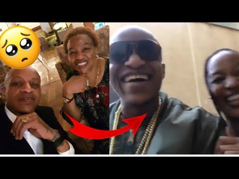 Prezzo & his mother singing along To, "Mafans Nawapenda!"