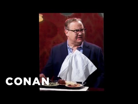 Andy Richter’s Dinner Was Ruined By Protesters | CONAN on TBS