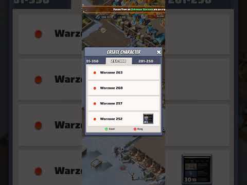 last war how to create a new account and a new server or an old server😁🙏 #lastwar #lastwarsurviva...