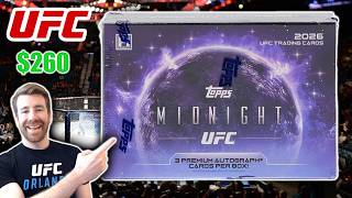 Best Midnight Yet?! 2026 Topps Midnight UFC Hobby Box Opening!