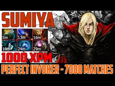 Sumiya the Invoker Lord | Epic combo | Dota 2 Gameplay 2017