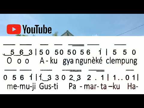 Gita Bakti Lama 221 - Daku kan memuji (Aku arep memuji).