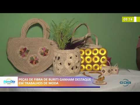 Peças de Fibra de Buriti ganham destaque em trabalhos de moda 11 02 2021