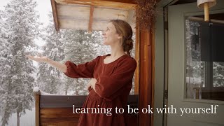 learning about life in a winter cottage - what the season has taught me
