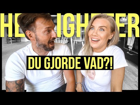 Anders och jag berättar HEMLIGHETER för varandra