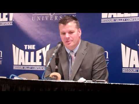 Creighton MBB Meets Media After MVC Title Win vs. Wichita State (3/2/13)