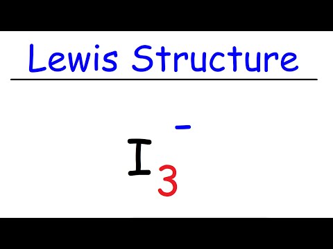 I3 Lewis Structure Triiodide Ion