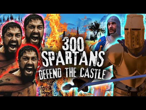 300 SPARTANS DEFEND THE CASTLE! 300 vs 20.000 | Ultimate Epic Battle Simulator UEBS