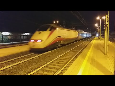 Treno Intercity sun,2 e414 dts,Ronco Scrivia,railways,trains hunter succursale Giovi,trainspotting