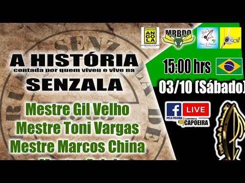 136ª LIVE NA IDENTIDADE DO CAPOEIRA - A HISTÓRIA DO SENZALA