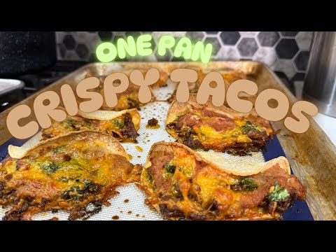 ONE PAN CRISPY TACOS