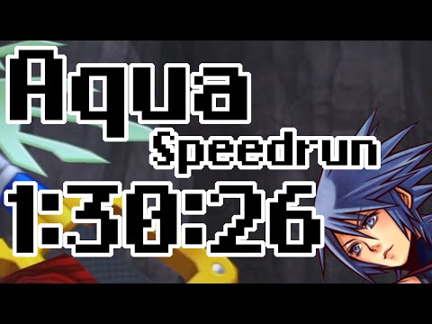 [1:30:26] Aqua Critical Mode (Level 1) Any% Speedrun - KH Birth by Sleep Final Mix