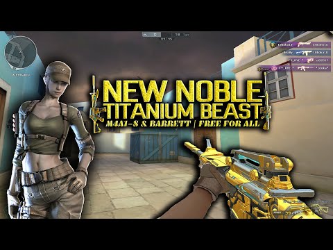 Crossfire West | *NEW* M4A1-S & Barrett-Noble Titanium Beast Free For All New Greece