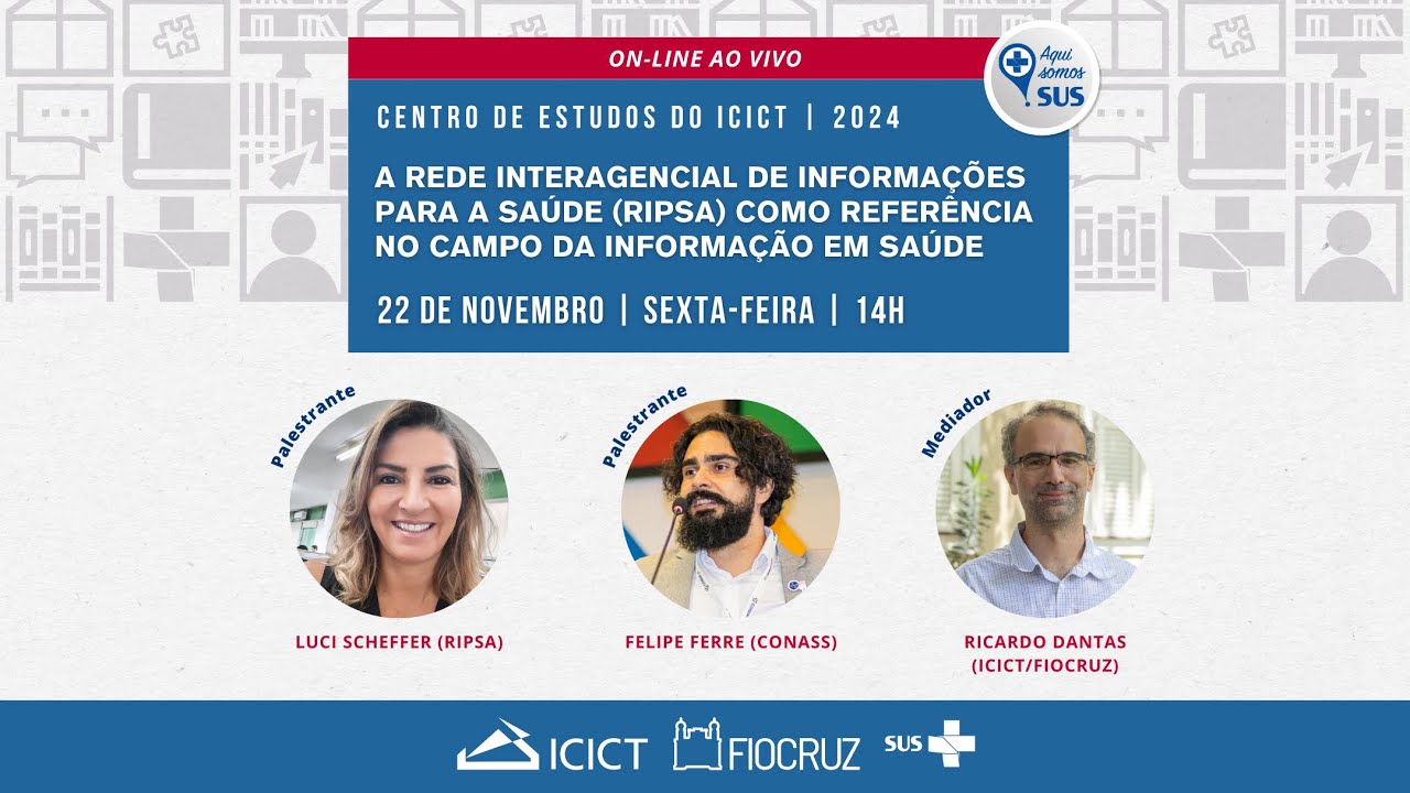 Rede Interagencial de Informações para a Saúde/Ripsa como referência no campo da informação em saúde