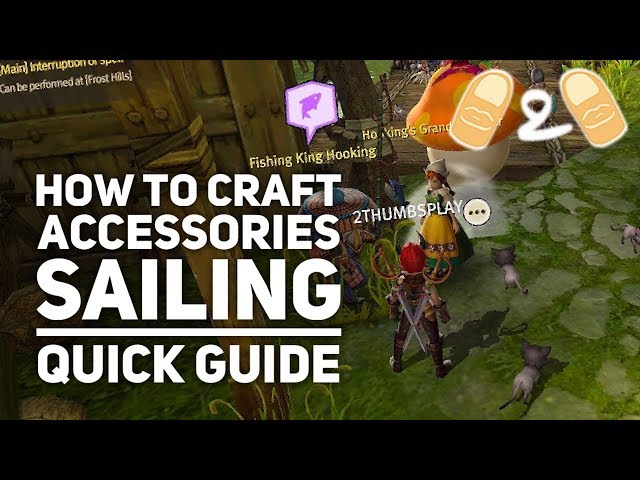 World of Dragon Nest How to Craft Accessories Where to Find Pearl Sailing Tips Guide