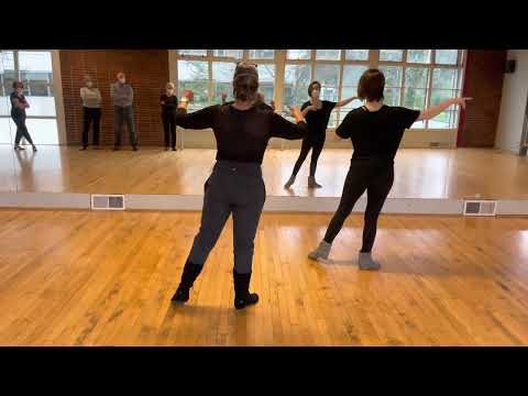 Cross-step Waltz basic Review 1-hour workshop