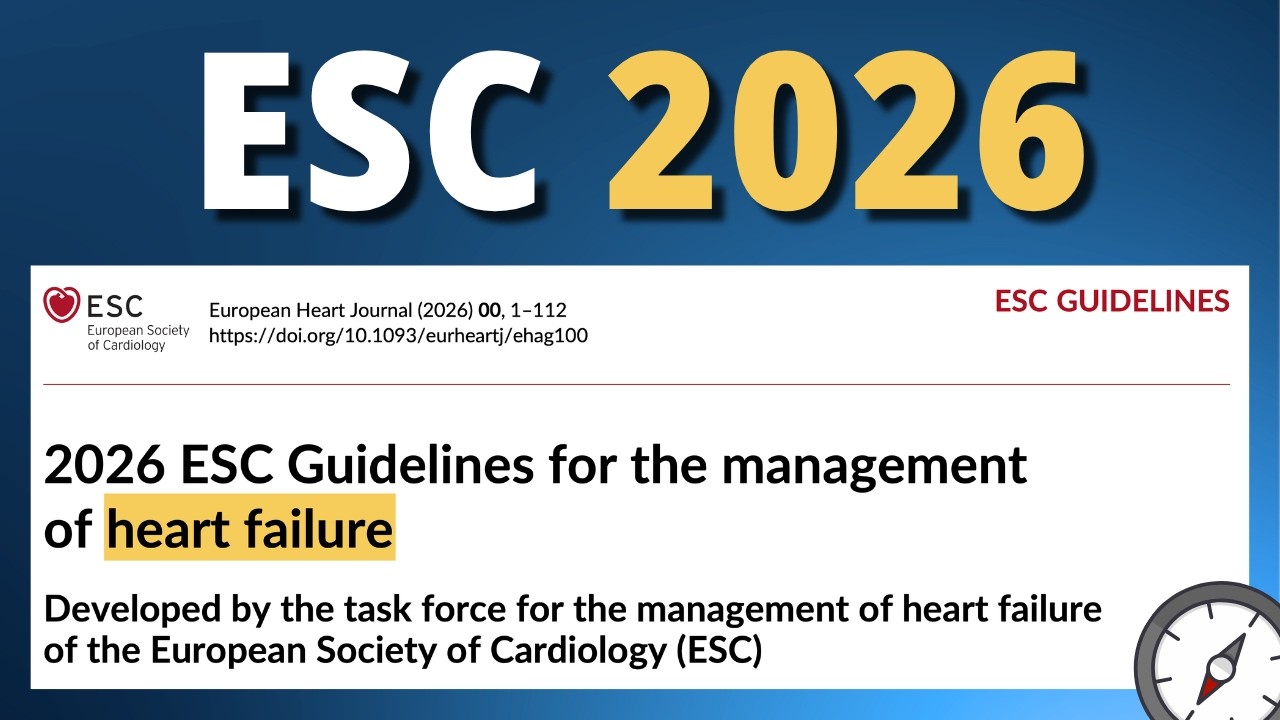 Nueva Guía Falla Cardiaca ESC 2026 #AlDíaConLasGuías
