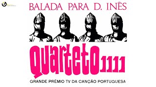 Kadr z teledysku Balada para D. Inês tekst piosenki Quarteto 1111