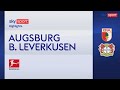 Augsburg-Bayer Leverkusen 0-1: gol e highlights | Bundesliga