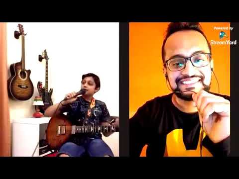 Nigel Dsouza Kids Mania - Nigel with Kalidas Menon