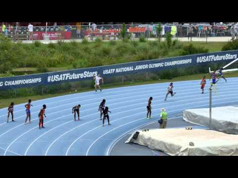 2015 JUNIOR OLYMPIC CHAMPIONSHIPS 11-12 YR GIRLS 4X100 RELAY FINALS