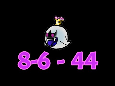 Super Mario 3D World (Switch) 8-6 Speedrun - Time: 44 (WR) [Longest IL grind yet!]