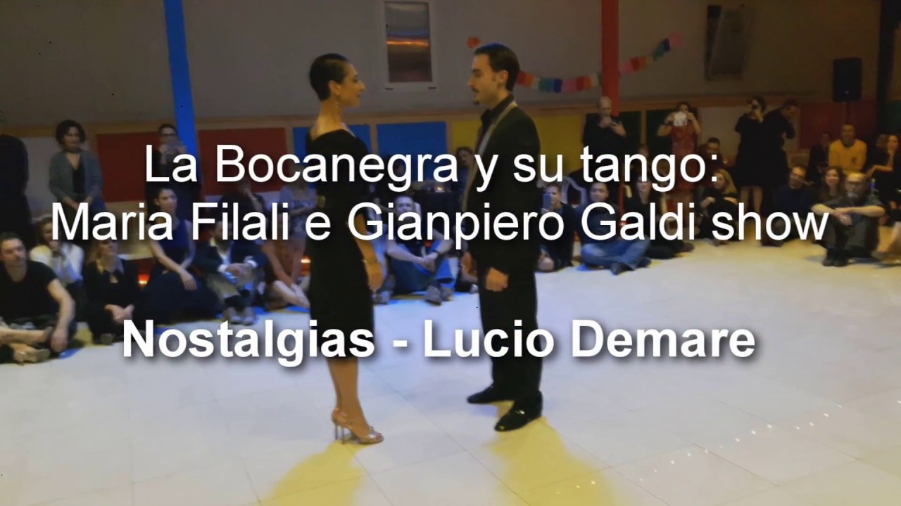 La Bocanegra y su tango:  Maria Filali e Gianpiero Galdi show 3/4