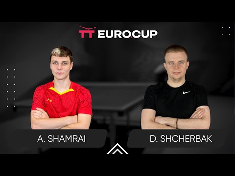 20:05 Andrii Shamrai - Denys Shcherbak 16.10.2024  TT Euro.Cup Ukraine Elite. TABLE 3