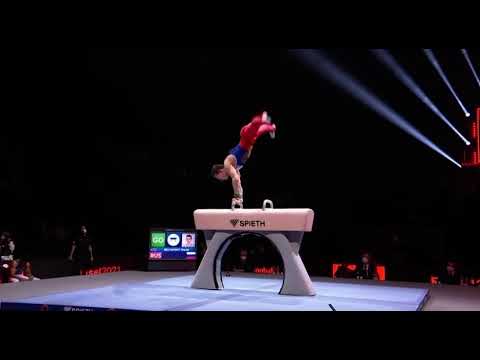 David Belyavskiy - Pommel Horse Final - European Championships 2021