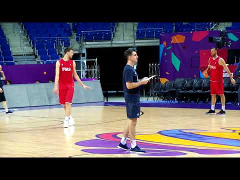 Milan Mačvan step back šut #EuroBasket2017