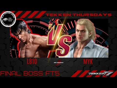 L81o vs. MYK(Final Boss) / Final Boss FT5 / Tekken Thursdays Online /Tekken 7 / May 2021
