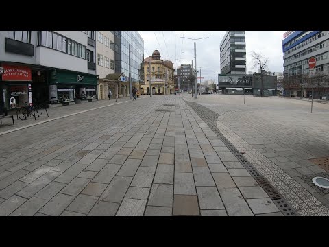 Pardubice,Czech Republic, 4K-Video 2160p Hurka-Centrum-Globus ep.7