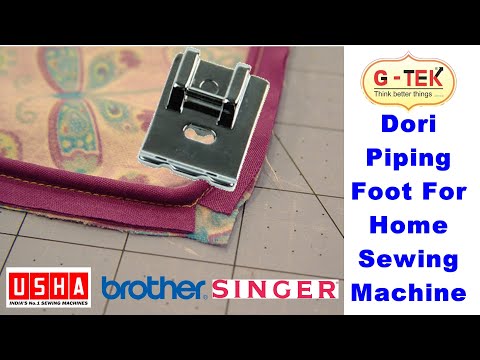 Piping Foot Demo Video
