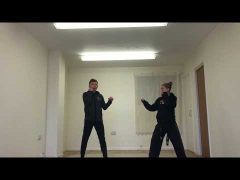 Foot work drills distances