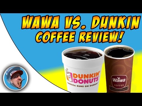 Wawa vs. Dunkin Donuts! - National Coffee Day!