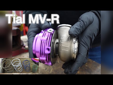 Changing Tial MV-R wastegate springs.