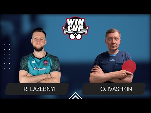 00:15 Ruslan Lazebnyi - Oleksandr Ivashkin West 6 WIN CUP 12.06.2024 | TABLE TENNIS WINCUP