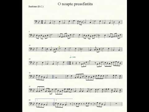 O noapte presfintita Baritone