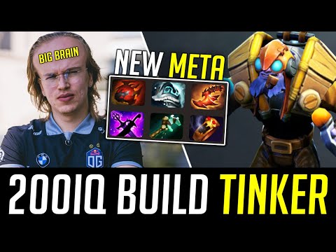Topson 200 IQ build on his TINKER - 100% IMBA! DOTA 2