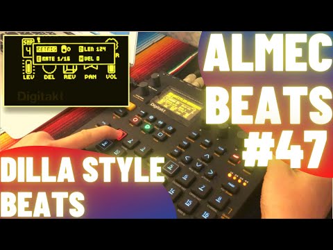 Laid Back Hi-Hats Tutorial / Elektron Digitakt Jam / Almec Beats Episode 47