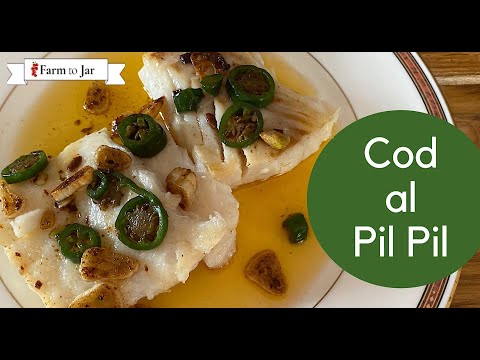 Spanish Cod al Pil Pil - step by step