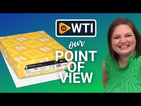 Neenah Index Cardstock - WTI product video review