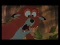 Tod Gets Pricked By A Porcupine The Fox And The Hound