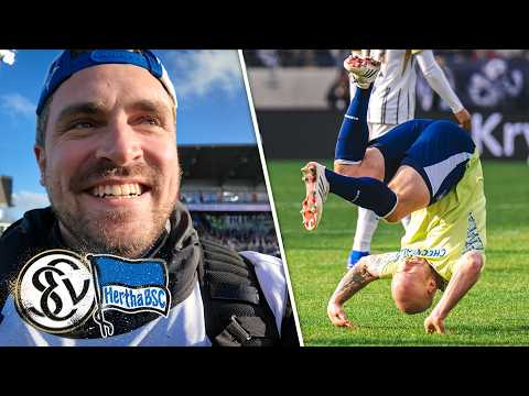 SV ELVERSBERG vs. HERTHA BSC | "Er macht einfach ne Rolle!" | Stadionvlog