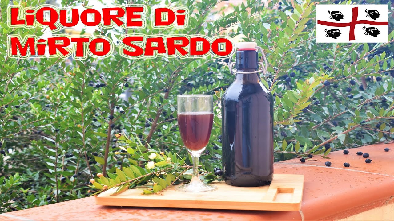 LIQUORE DI MIRTO SARDO - Il sapore della tradizione