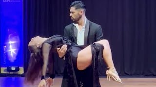 Mailen Oucharick y Miguel Santillan. Balada para mi muerte(Hidalgo)Mundial de tango Escenario  ago24